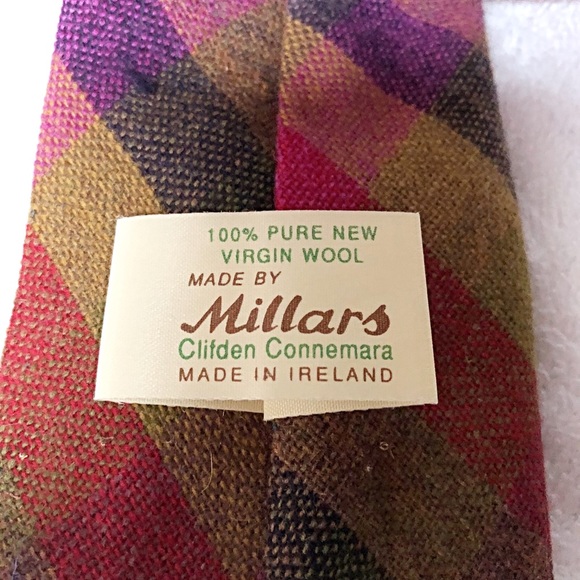 Millars Clifden Connemara Wool Tie - Ireland - Picture 5 of 6